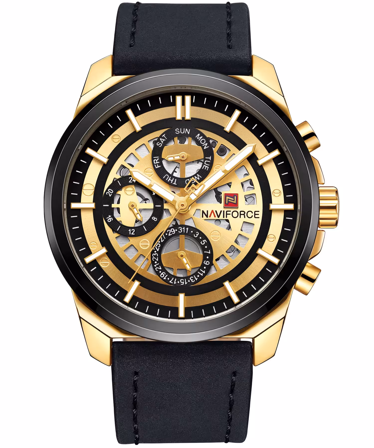 ساعت مچی مردانه نیوی فورس، کد NF9129G/B/B