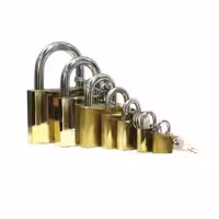 قفل آویز طلایی