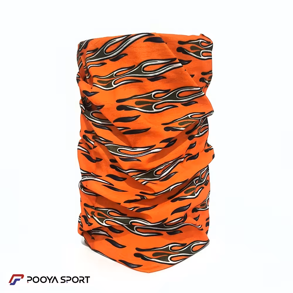 دستمال سرو گردن اسکارف Scarf طرح آتش
