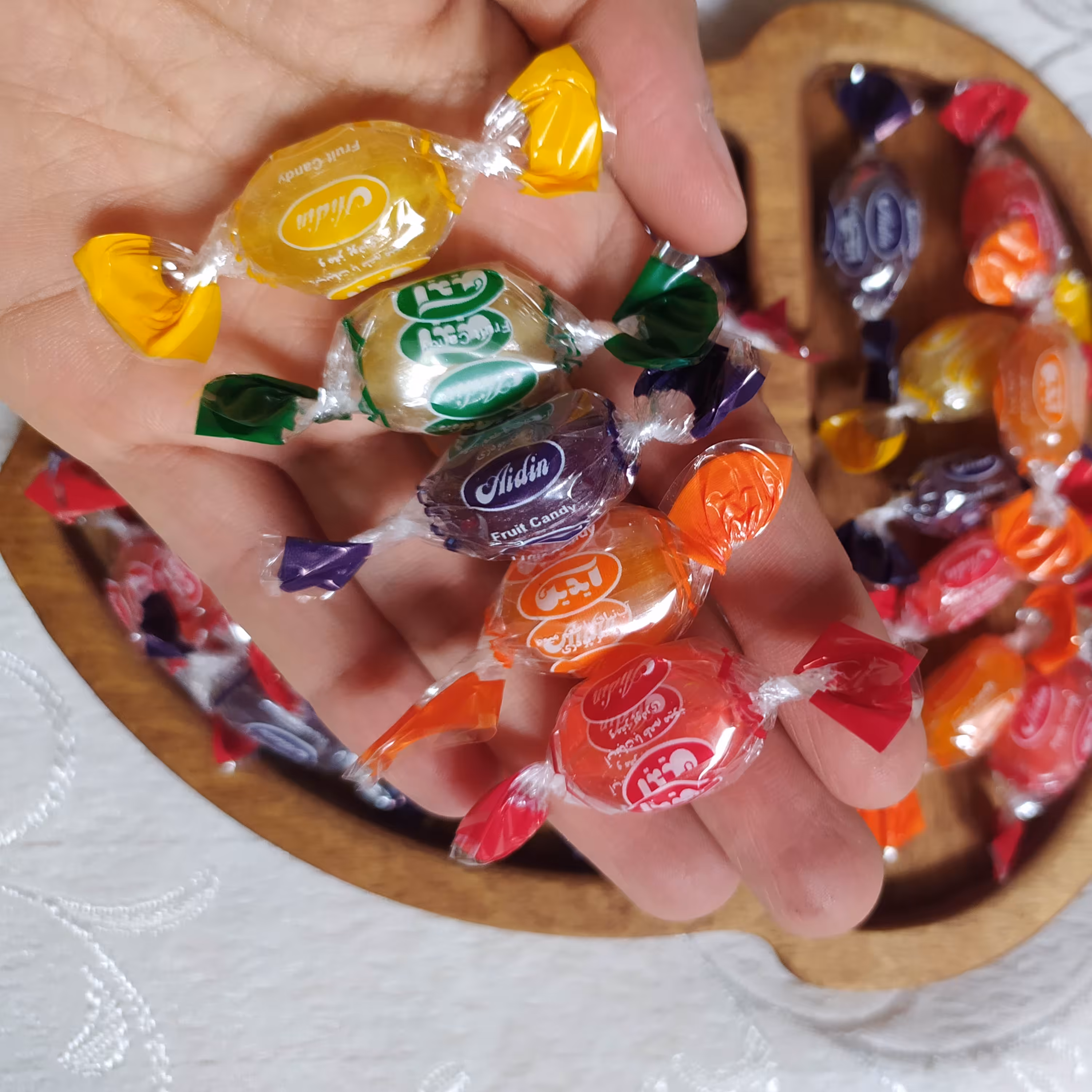 آبنبات پودری آیدین بسته 500گرمی