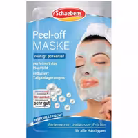 ماسک  صورت لایه بردار و شفاف کننده مدل Schaebens Peel-off masker حجم 15 میل