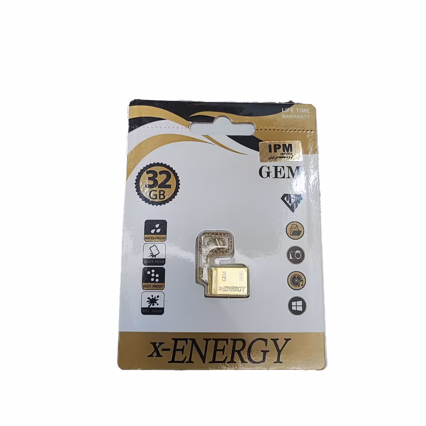فلش مموری  32 گیگابایت  ایکس انرژی و گارانتی مادام ارسال رایگان