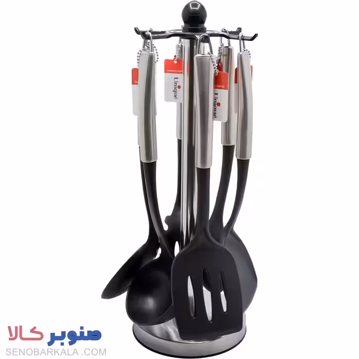 سرویس کفگیر و ملاقه 6 پارچه کد UN-1155 - صنوبرکالا