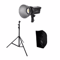 کیت تولید محتوا نور ثابت ویدئو لایت Sierra SR-0811 ، پایه نور 807 و سافت باکس پرتابل 60x90cm