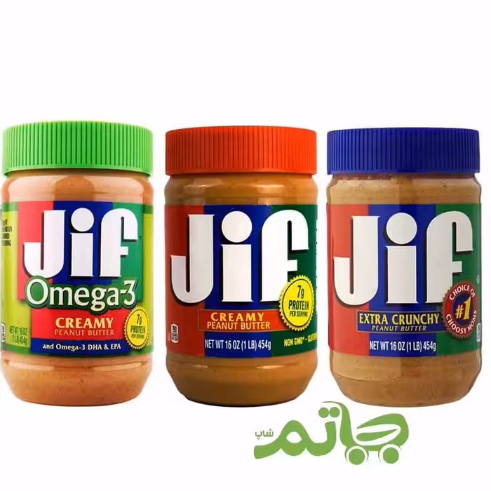 کره بادام زمینی جیف 