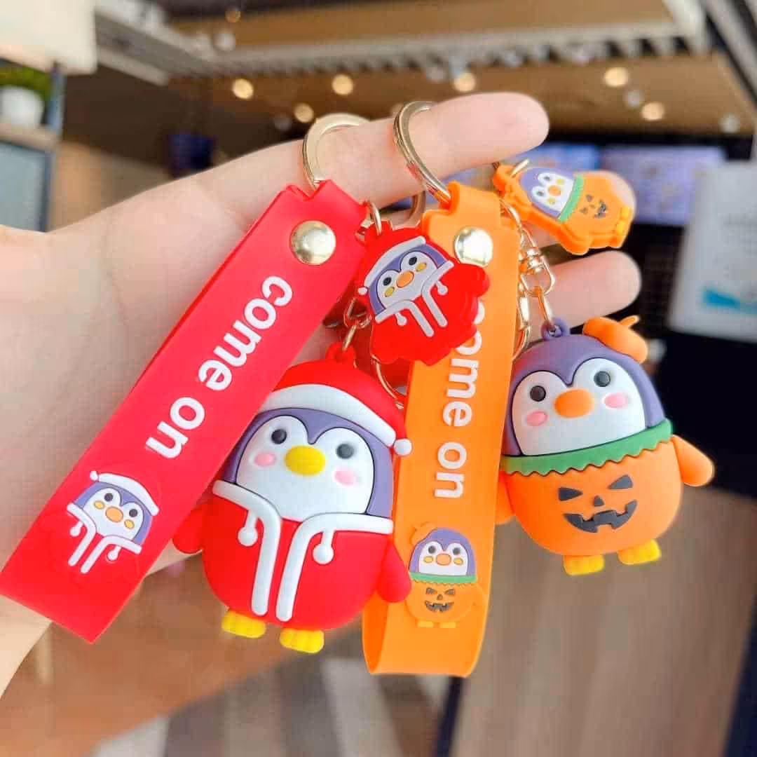 سرکلیدی فانتزی اورجینال طرح پنگوئن 2