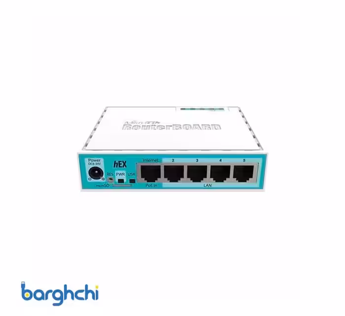 روتر میکروتیک مدل RB750Gr3 hEX
