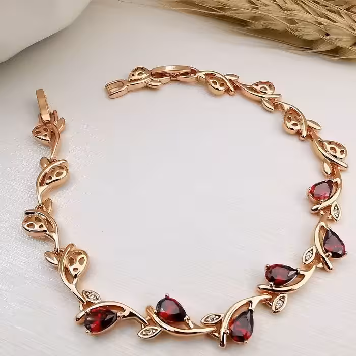 دستبندژوپینگ آبکاری طلای18عیار