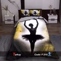 سرویس خواب  طرح 22 یک نفره 5تکه