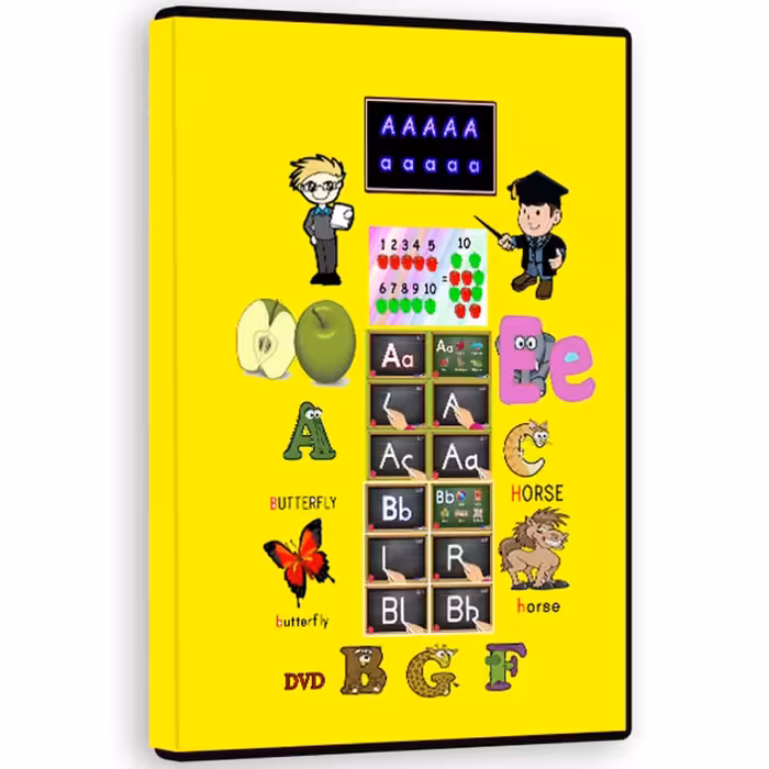 دی وی دی آموزش زبان انگلیسی برای کودکان 5 تا 13 سال