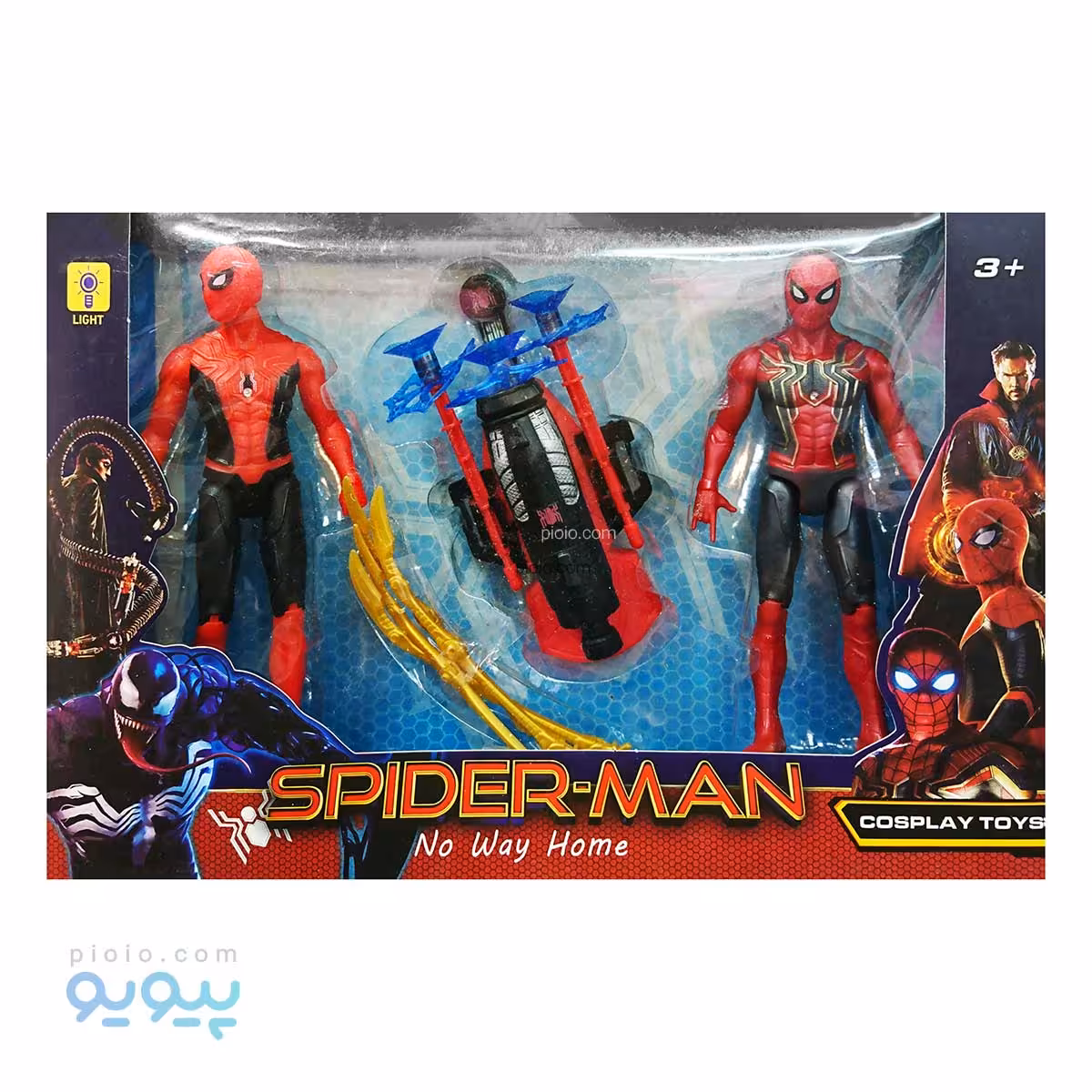 اکشن فیگور مرد عنکبوتی چراغ دار