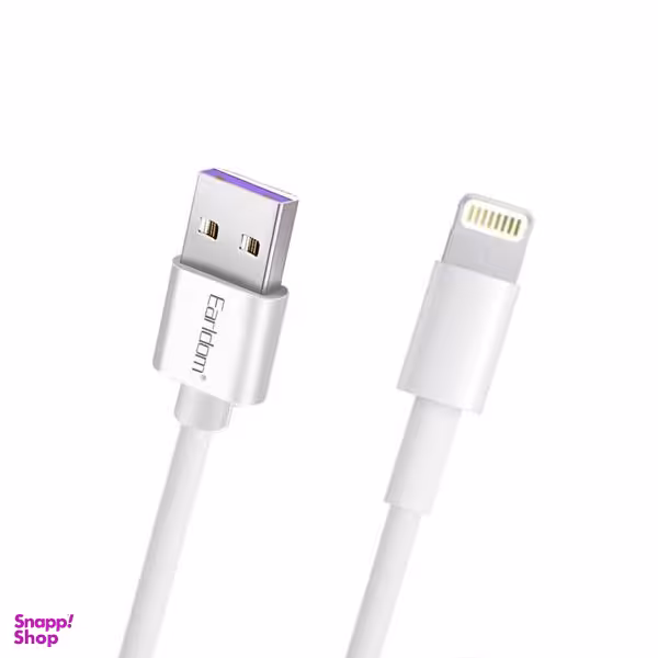 کابل تبدیل USB به Lightning ارلدوم (Earldom) مدل Ec-080 به طول 1m