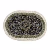 فرش دستبافت نیم متری طرح قم کد 1105700