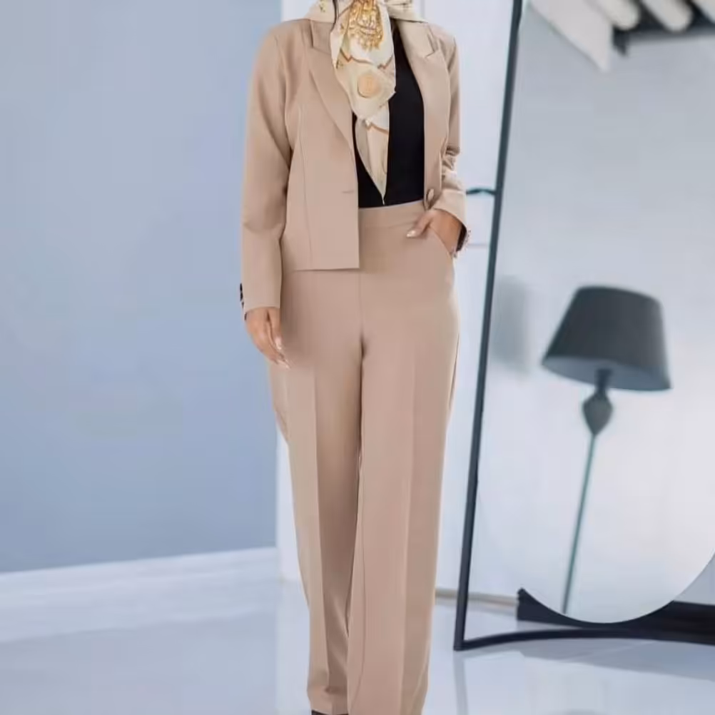 کت شلوار طرح هیوا