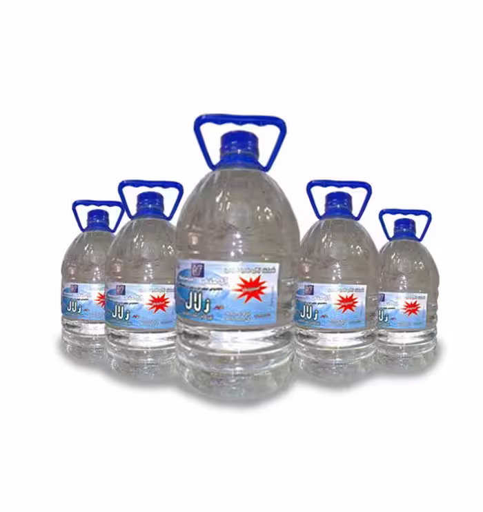 آب مقطر زلال