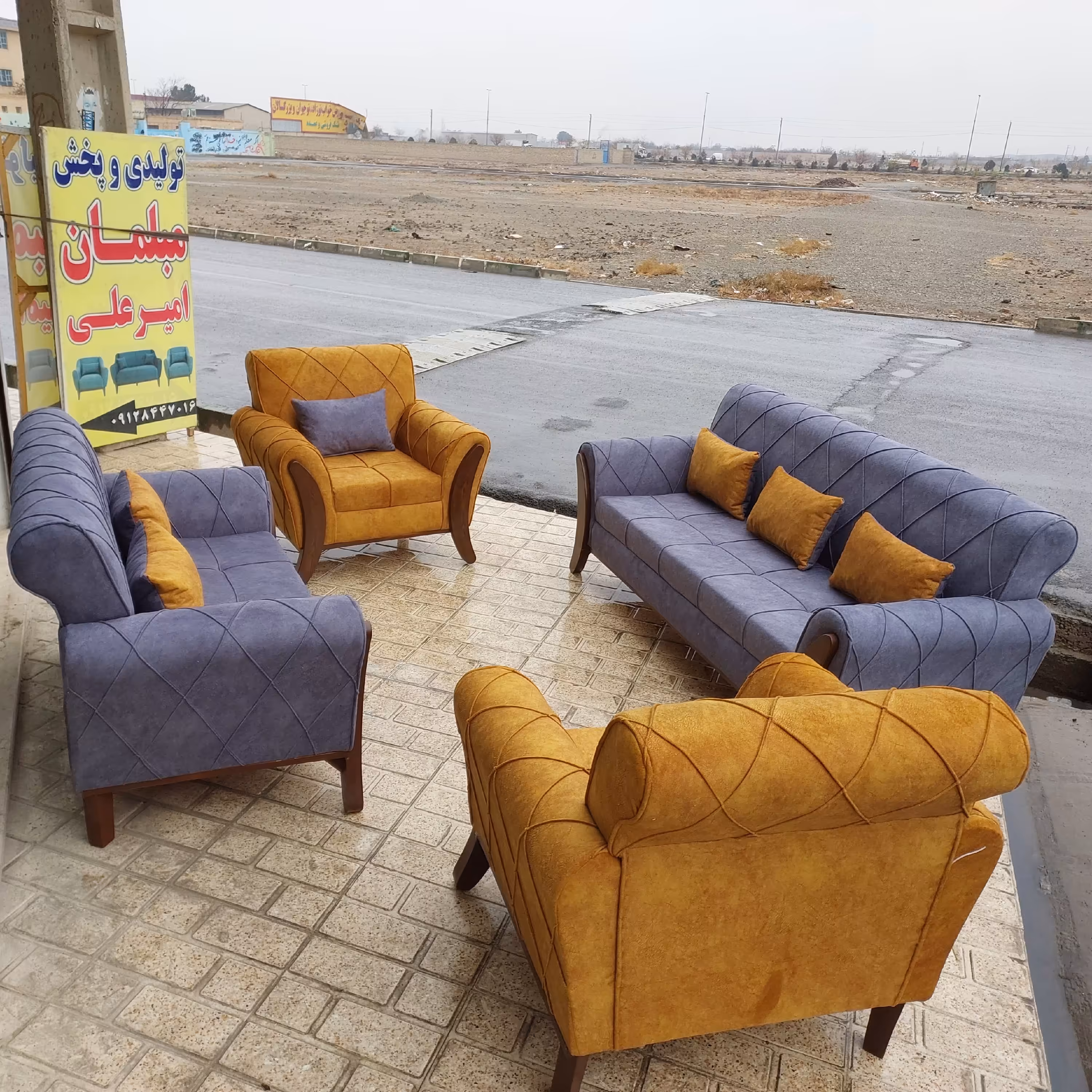 مبل مدل اسکارلت نیو راحتی