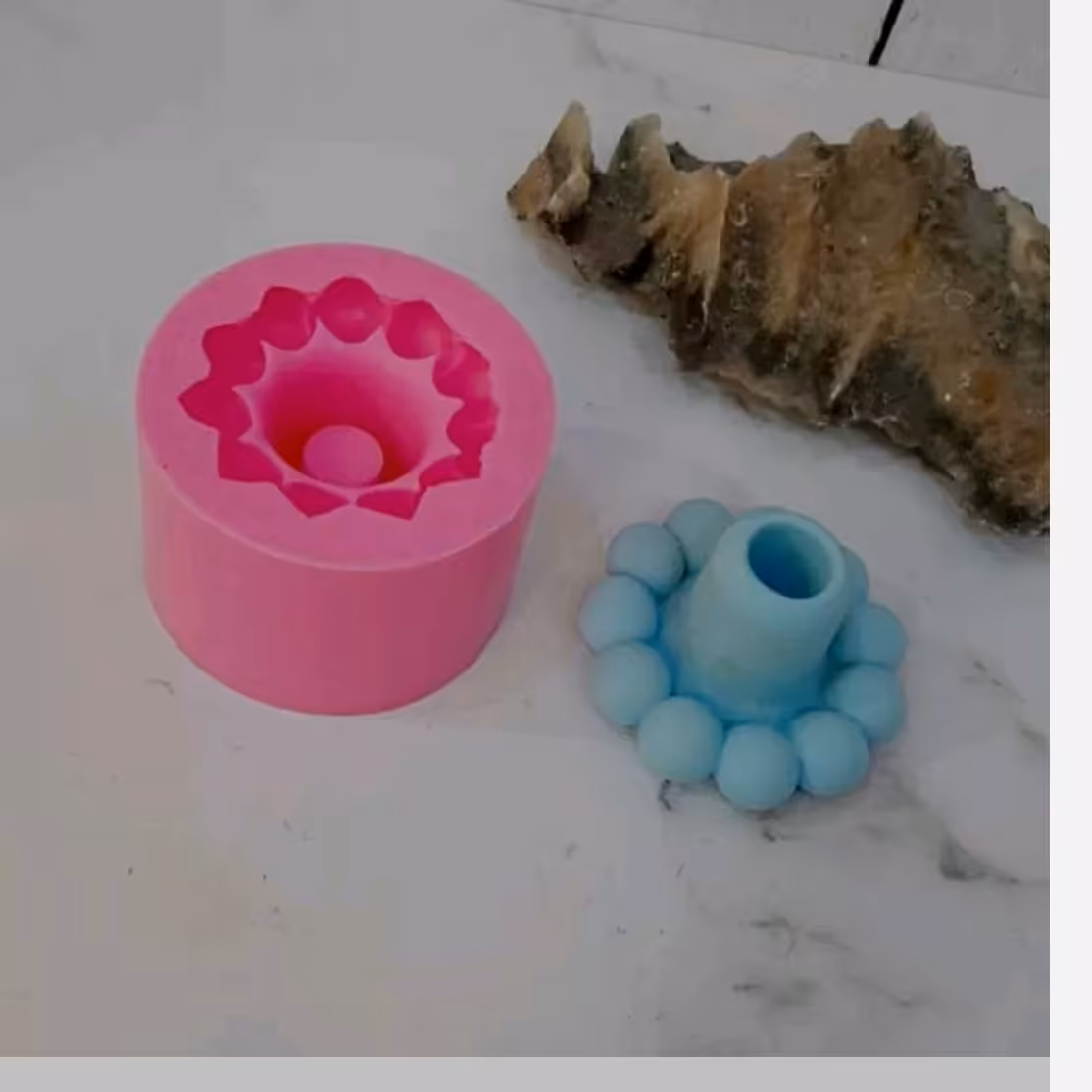 قالب شمعدان مرواریدی