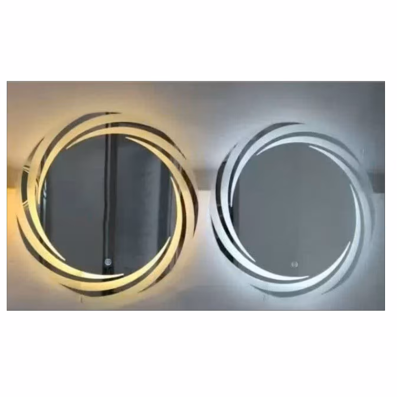 آینه تاچ بک لایت گرد