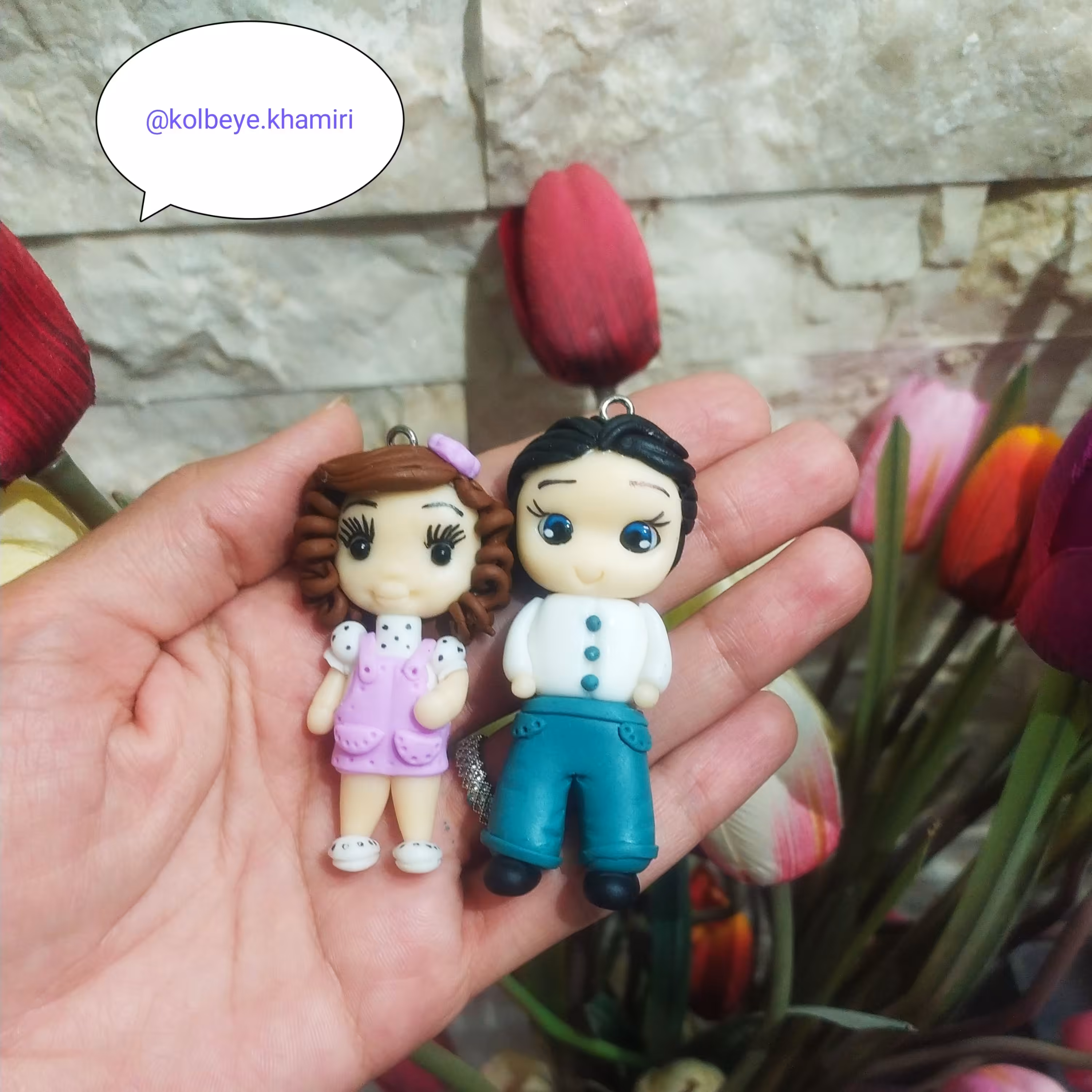 سر کلیدی عروسکی و فانتزی 