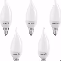 لامپ ال ای دی 7 وات دلتا اشکی پایه E14 بسته 5 عددی مهتابی و آفتابی گارانتی 12ماه