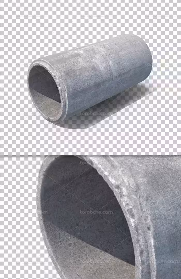 عکس لوله بتنی دوربری | گرافیک با طعم تربچه