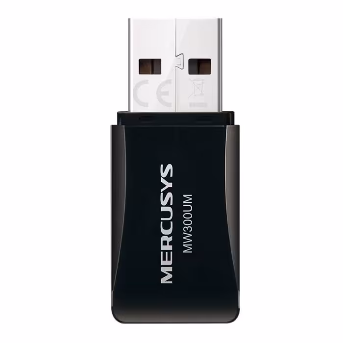 کارت شبکه USB بیسیم N300 مرکوسیس Mercusys MW300UM