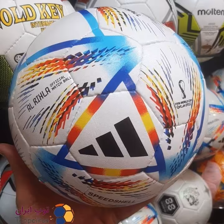 توپ فوتسال دوختی جام جهانی قطر2022 الرحله  سایز 4 نیمه تنبل