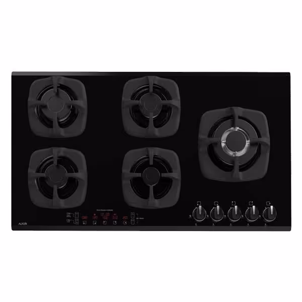 اجاق گاز صفحه ای آلتون 5 شعله مدل G518D