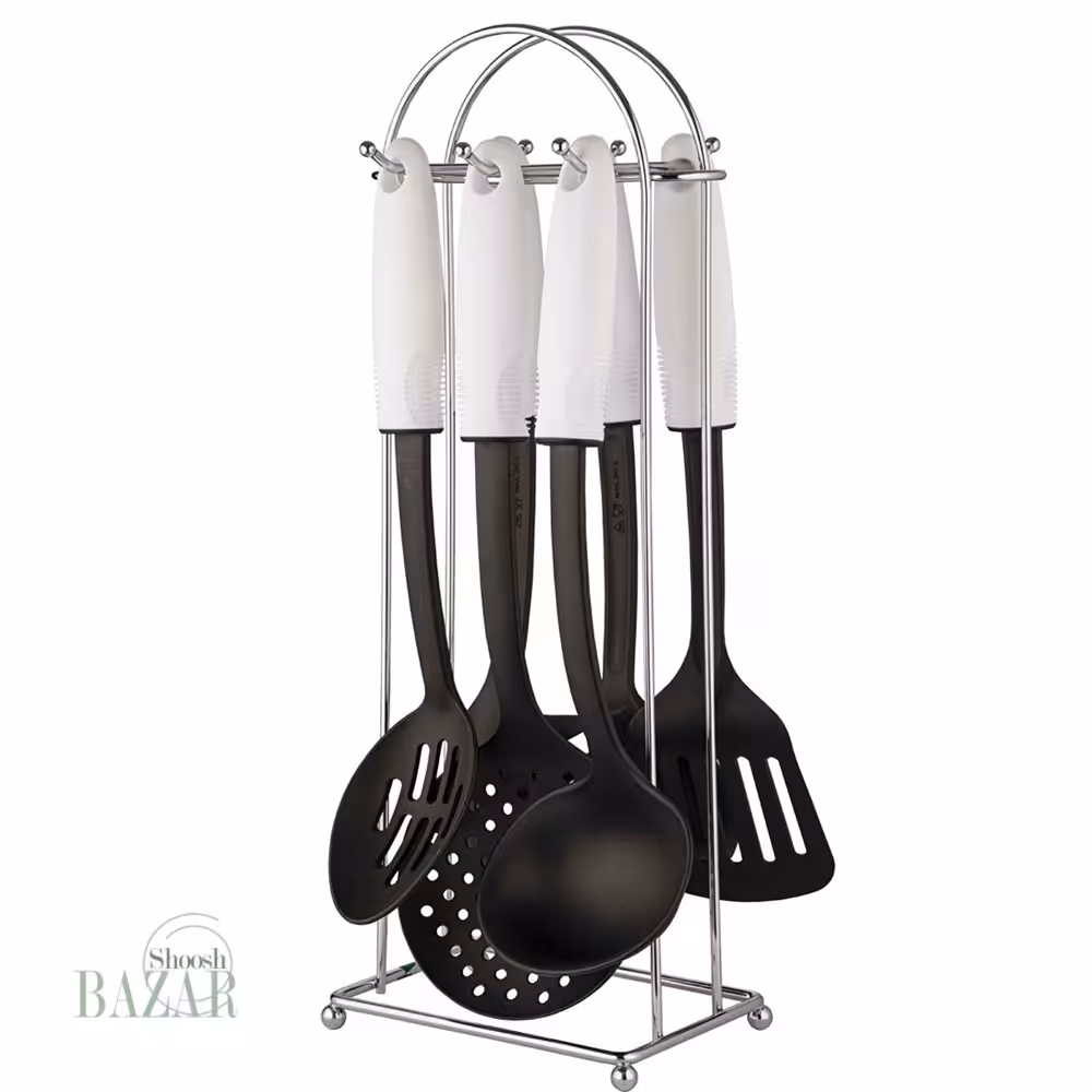 ست کفگیر و ملاقه 7پارچه لیمون