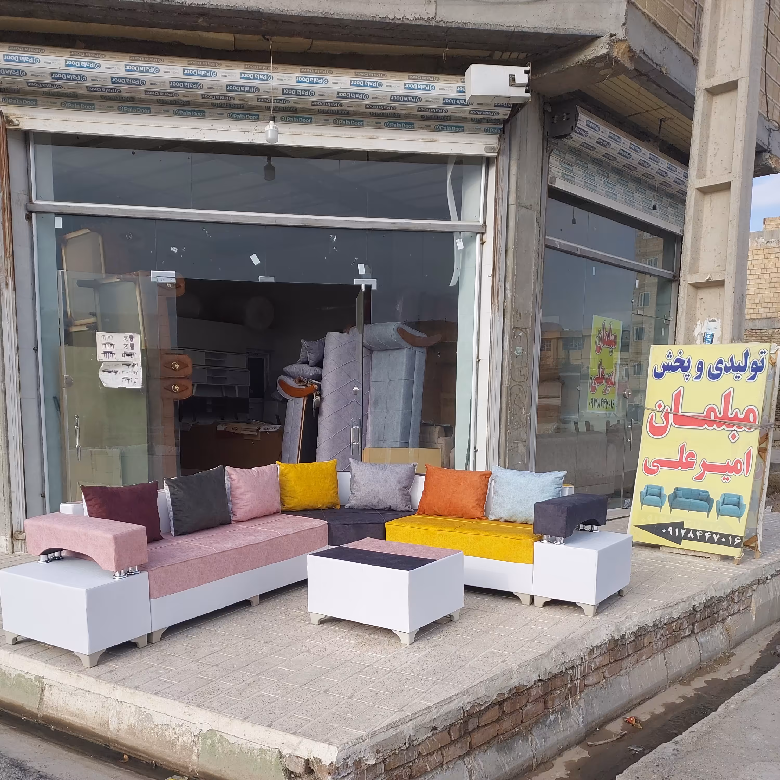مبل ال کنج 6نفره در طرح و مدل های مختلف باسلیقه مشتری