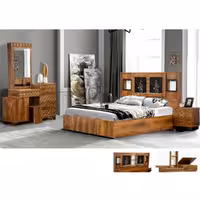 سرویس خواب دو نفره ام دی اف ترک مدل غزل