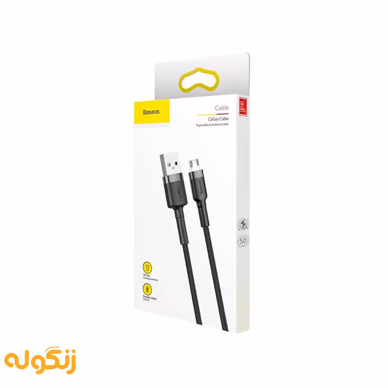 کابل USB به Micro USB بیسوس مدل CAMKLF-AG1 طول 0.5 متر
