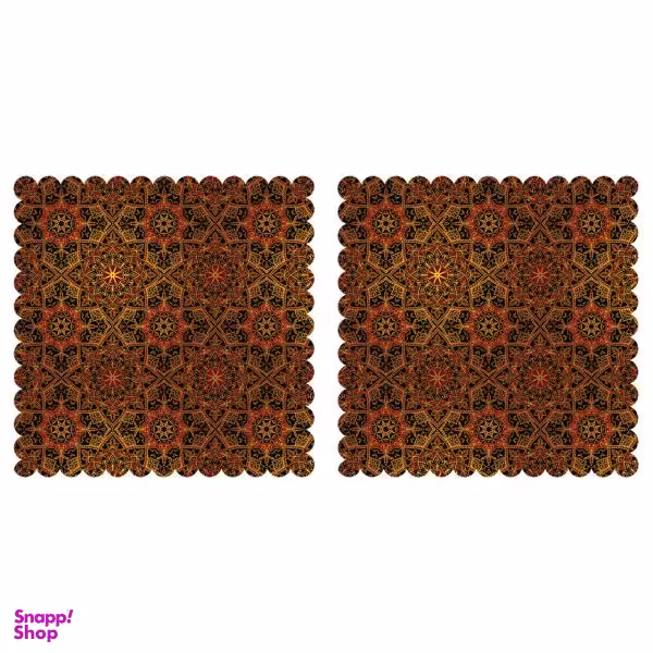 رومیزی رنس مدل T3-42073 سایز 40x40 سانتی متر مجموعه 2 عددی