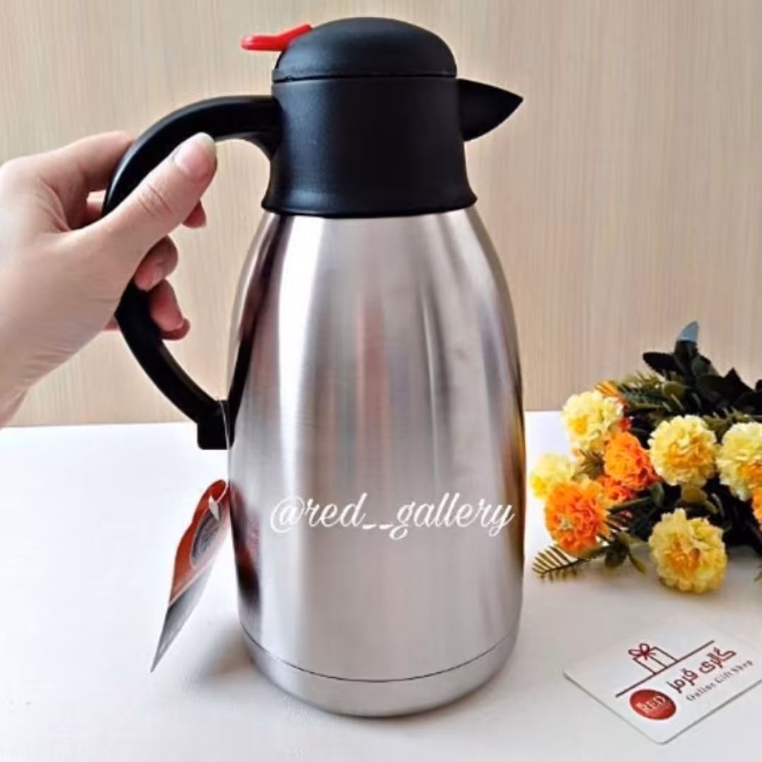 فلاسک چای استیل بلند ، وارداتی بسیار باکیفیت، دو لیتری