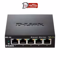 سوییچ 5 پورت گیگابیتی دی-لینک مدل DGS-105 - دنیای شبکه برتر
