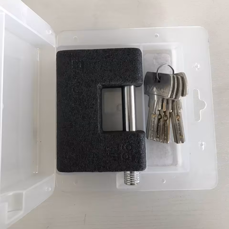 قفل کتابی 95 تانوس فولادی 5 کلید کامپیوتری برنجی (ابزار مسعود )