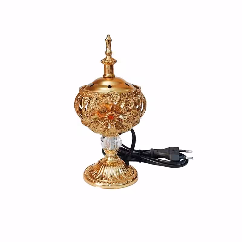 اسپند دودکن طلایی {Incense Burner Electric}