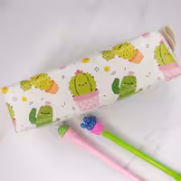 جامدادی کاکتوسی چرم مصنوعی