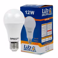 لامپ ال ای دی 12 وات دلتا مدل کلاسیک پایه E27 