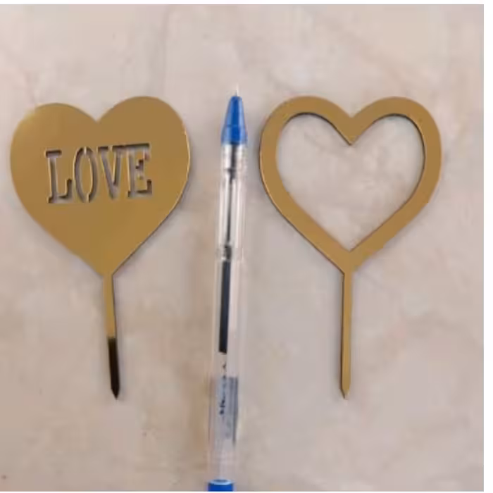 تاپر  قلبی کوچک تاپر قلبی لاو کوچک(یک عدد)