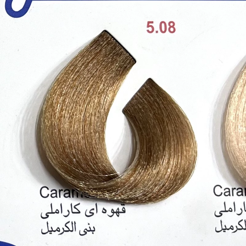 قهوه ای کاراملی 508 ،رنگ مو کم آمونیاک پیلون ویک عدد اکسیدان | amazonchi