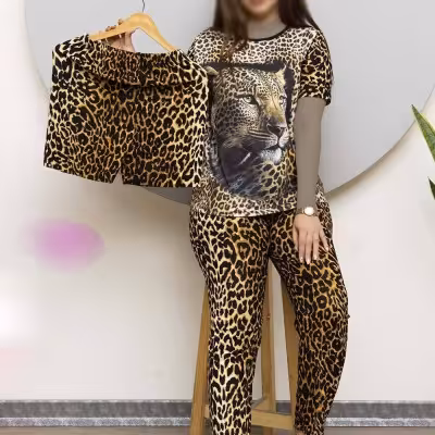 ست سه تیکه پلنگی