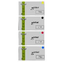 ست 4 رنگ کارتریج تونر لیزر رنگی ایرانیکا 716 (با ضمانت و گارانتی)