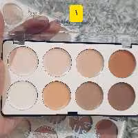 پالت کانتور  و کانسیلر صورت