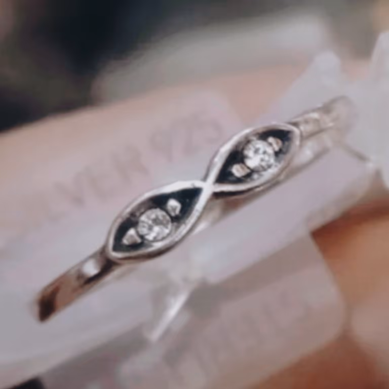 انگشتر بینهایت نقره 925