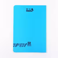 دفتر 50 برگ ساده ایلیا ته چسب
