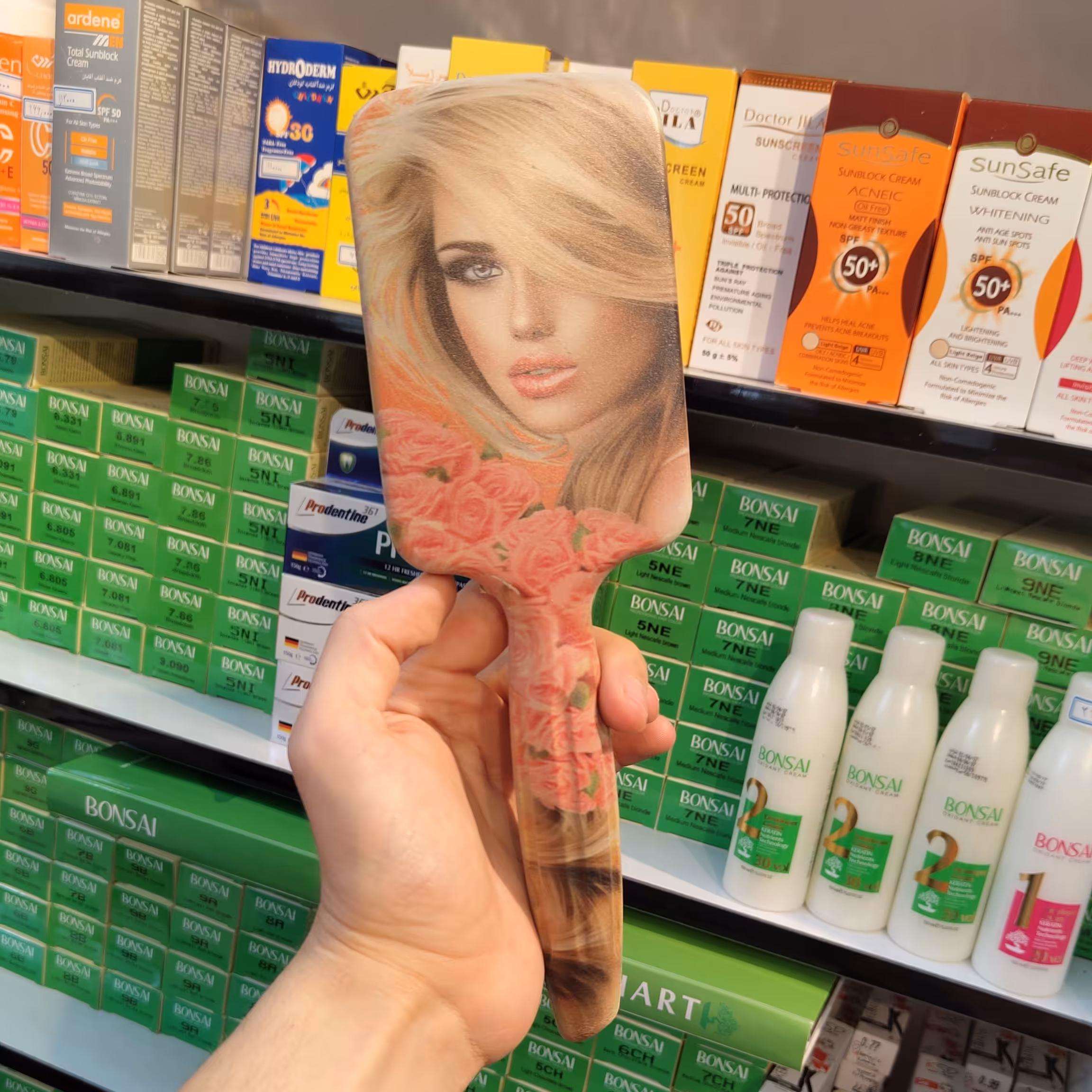 شانه ی فانتزی دکتر مورنینگ پین فلزی