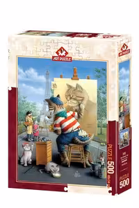 پازل The painter cat 5087 500pcs