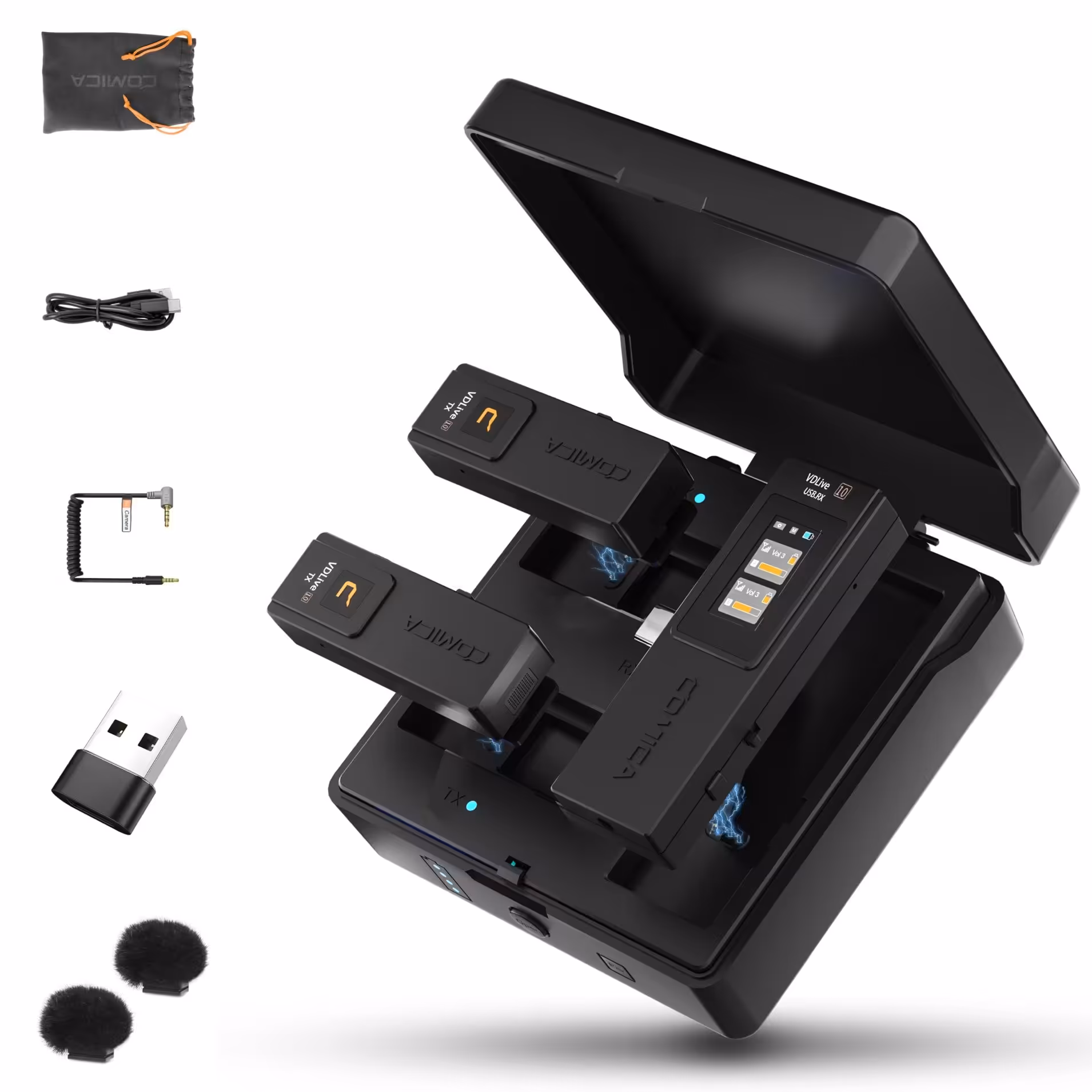 میکروفون یقه ای comica VDLive 10