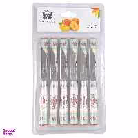 کارد میوه خوری مونارچ کد M11 بسته 12 عددی